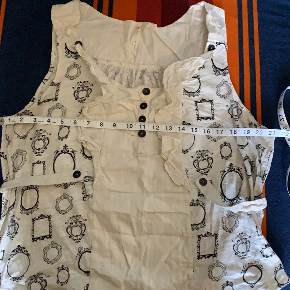 2/$50 Little Yellow Button Top - Picture 7 of 10